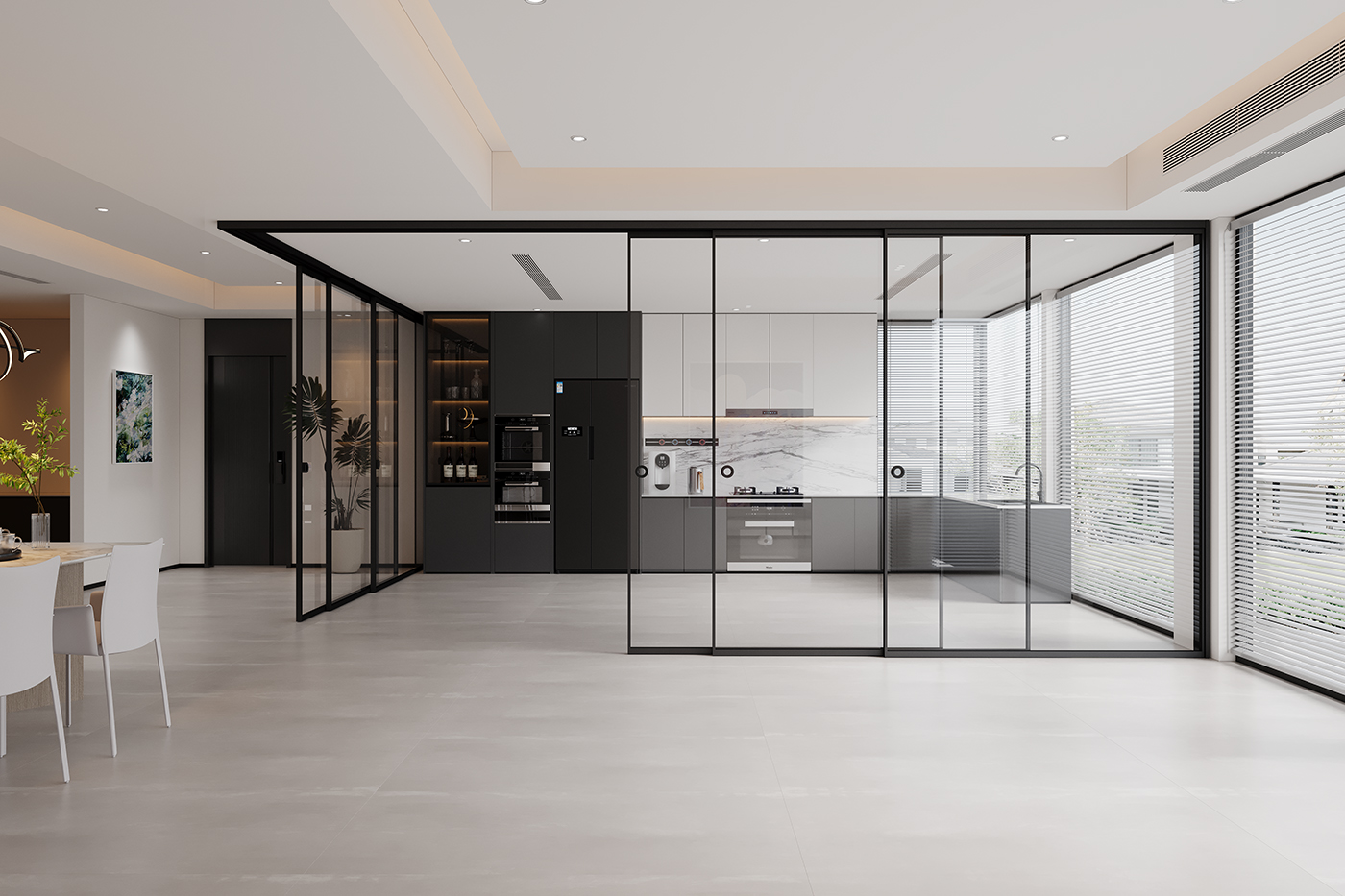 美度·GDM150C 極窄推拉門